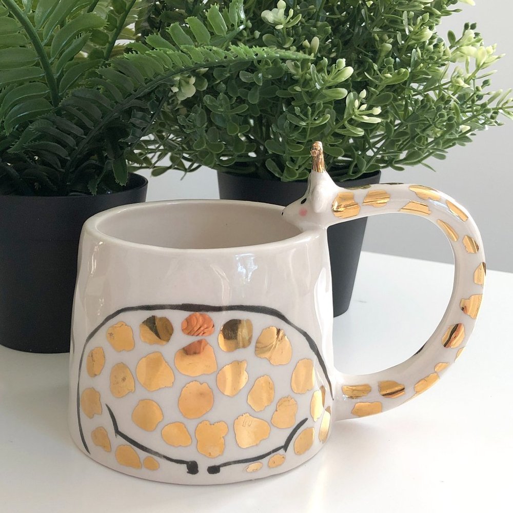 Gail CC Giraffe Mug from Anthopologie